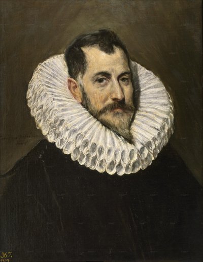 Portrait of an Unknown Gentleman by El Greco